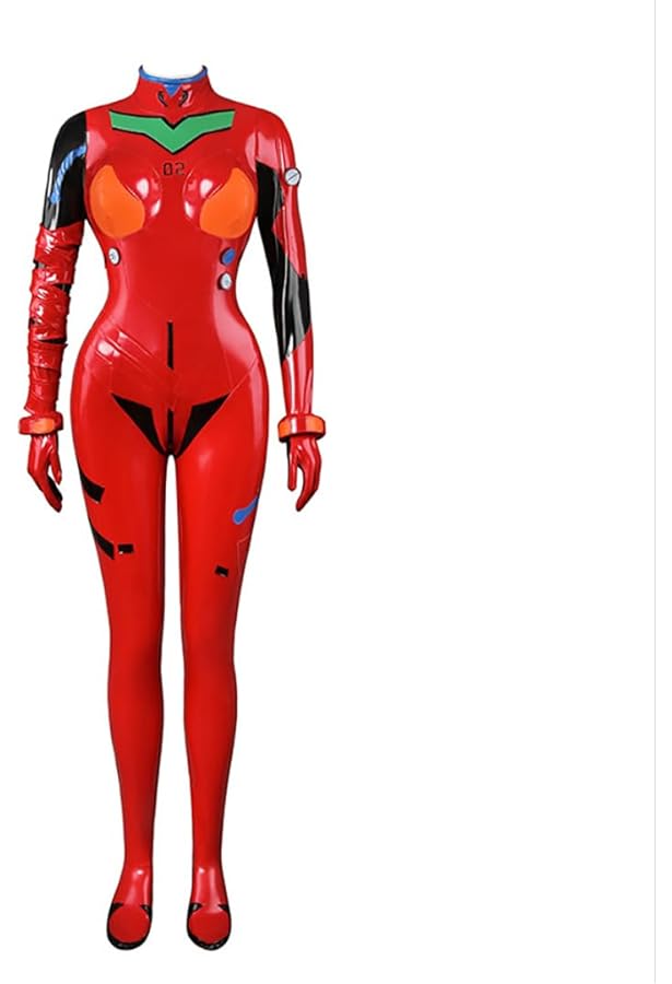 Amazon.co.jp: [KEYXE] 式波・アスカ・ラングレー コスプレ衣装 プラグ